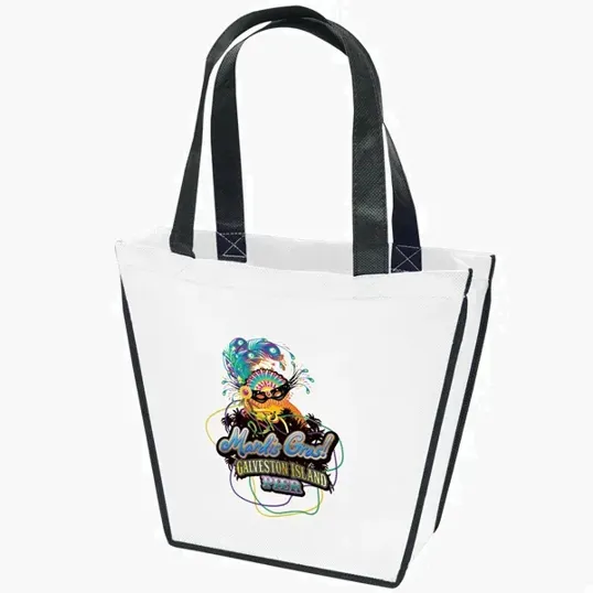 Carnival Non-Woven Tote with Reverse Trapezoid Shape — view 8