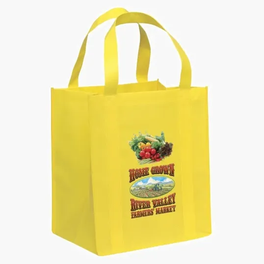 Big Thunder® Non-Woven Tote with Reinforced Handles — view 6