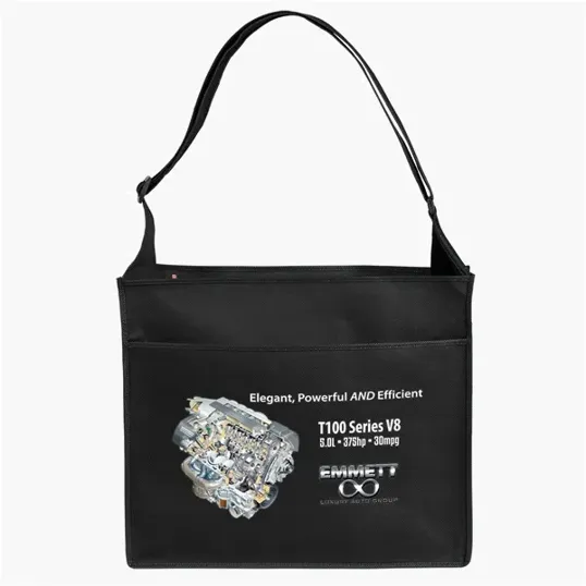Elite™ Non-Woven Tote with Adjustable Strap — view 6