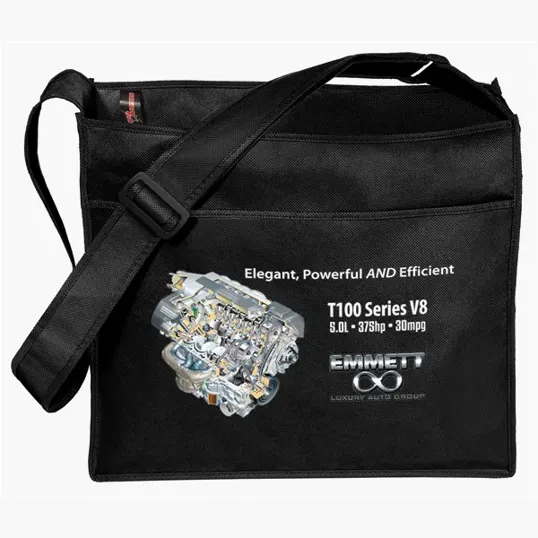 Elite™ Non-Woven Tote with Adjustable Strap — view 2