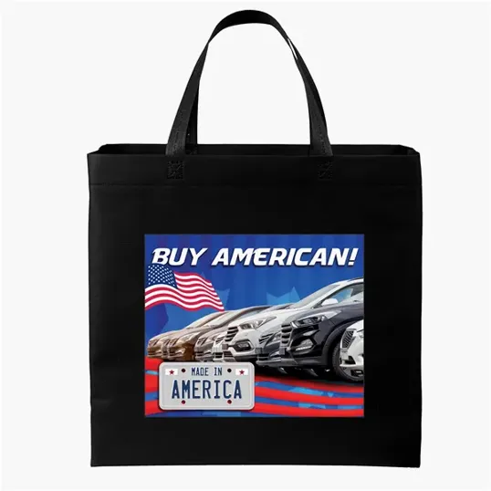 Patriot™ USA Made Non-Woven Tote — view 2