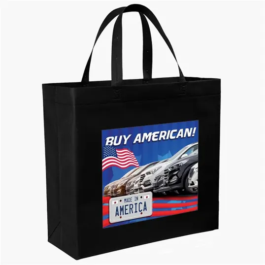 Patriot™ USA Made Non-Woven Tote — view 3