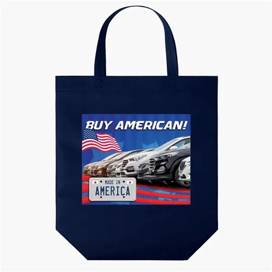 Patriot™ USA Made Non-Woven Tote — view 4