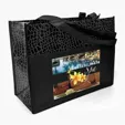 Couture™ Gloss-Laminated Tote with Reptile Design — view 7