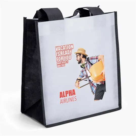 Degas PET Non-Woven Tote — view 2
