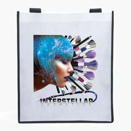 Renoir PET Non-Woven Tote with ColorVista — view 2