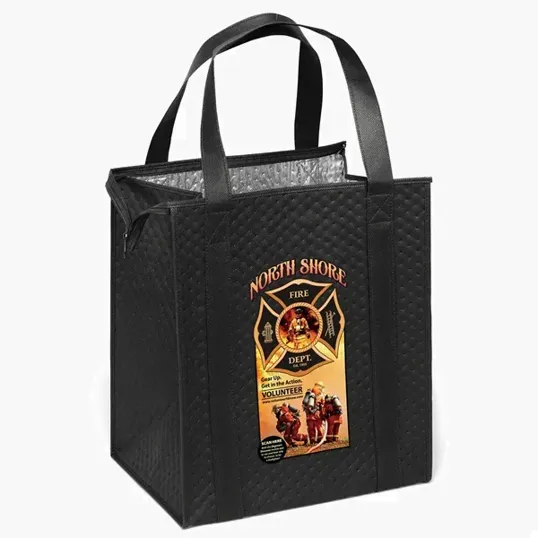 Therm-O-Tote™ ColorVista Insulated Non-Woven Tote — view 2