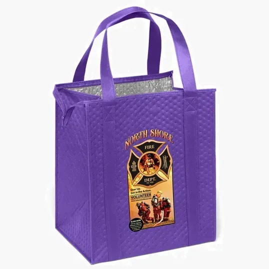 Therm-O-Tote™ ColorVista Insulated Non-Woven Tote — view 6