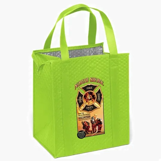 Therm-O-Tote™ ColorVista Insulated Non-Woven Tote — view 8