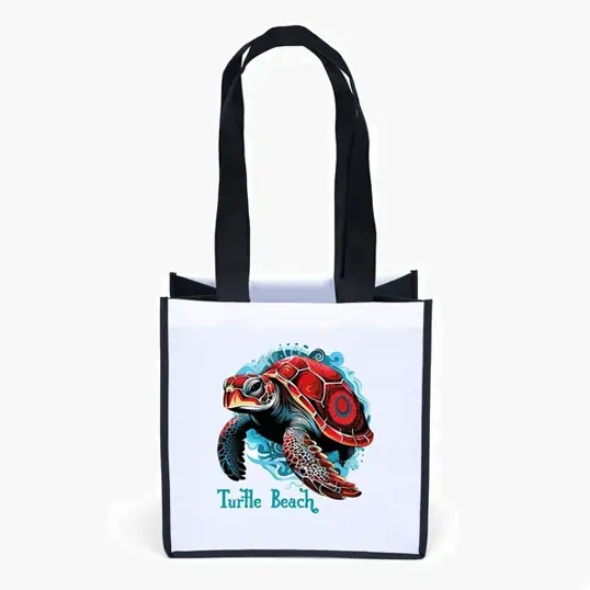 Carol™ Heavy-Duty Polyester Tote, 12" x 8" x 12"