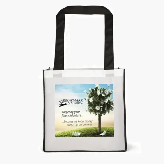 Picasso Polyester Tote, 14" x 8" x 14"