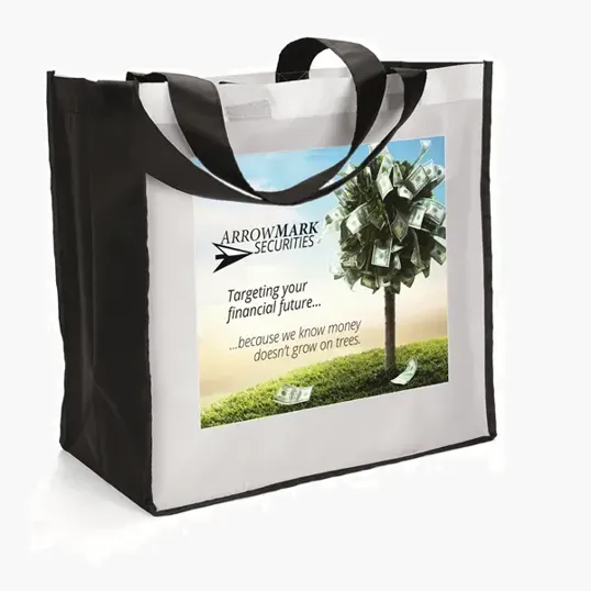 Picasso Polyester Tote, 14" x 8" x 14" — view 3