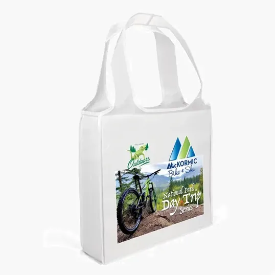 Adventure™ Polyester Tote with ColorVista — view 3