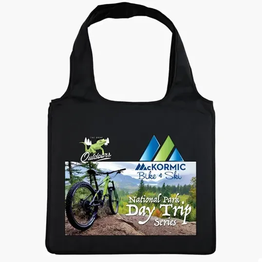 Adventure™ Polyester Tote with ColorVista — view 5