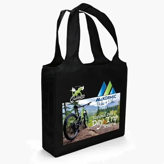 Adventure™ Polyester Tote with ColorVista — view 7