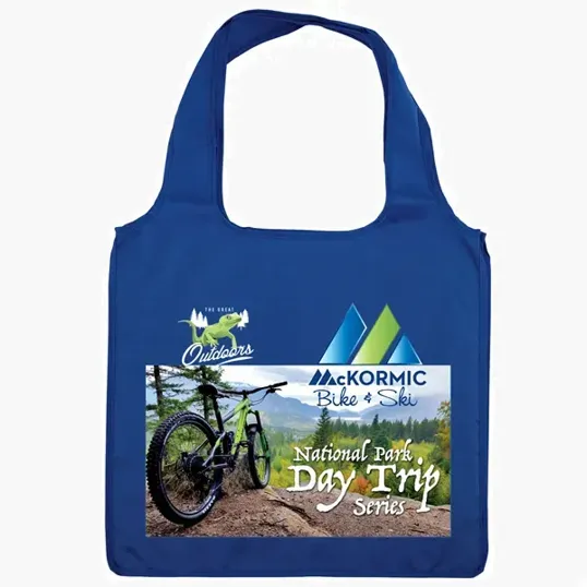 Adventure™ Polyester Tote with ColorVista — view 9