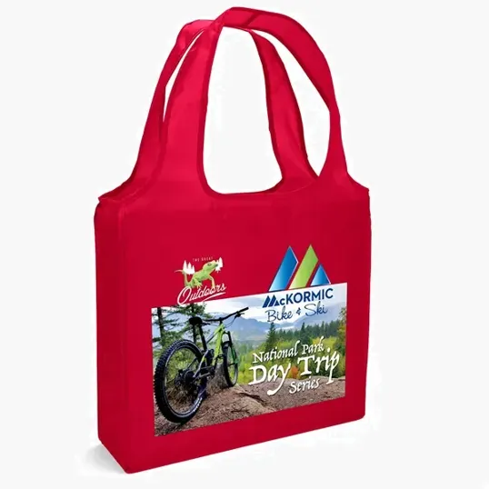Adventure™ Polyester Tote with ColorVista — view 15