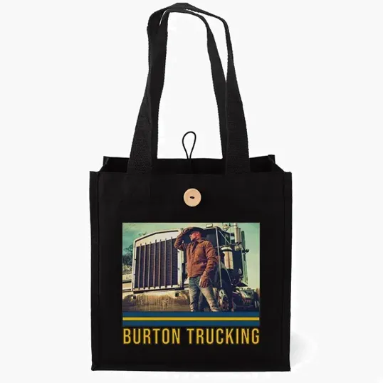 Aurora Cotton Tote with Cotton Twill Handles — view 2
