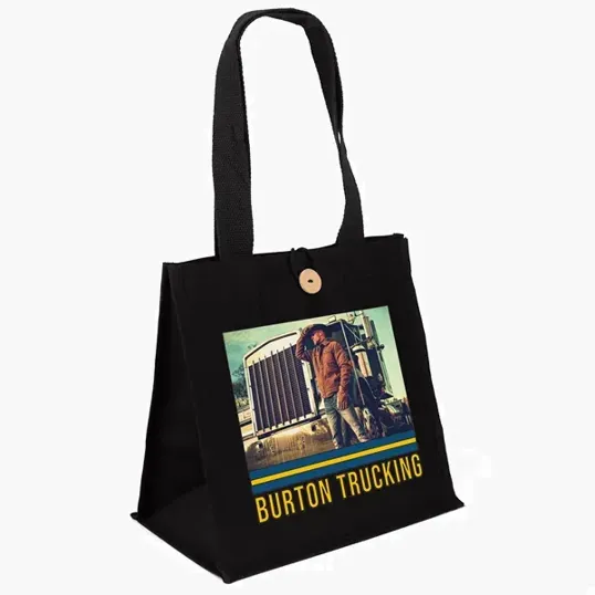 Aurora Cotton Tote with Cotton Twill Handles — view 3