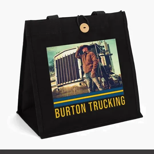 Aurora Cotton Tote with Cotton Twill Handles — view 4