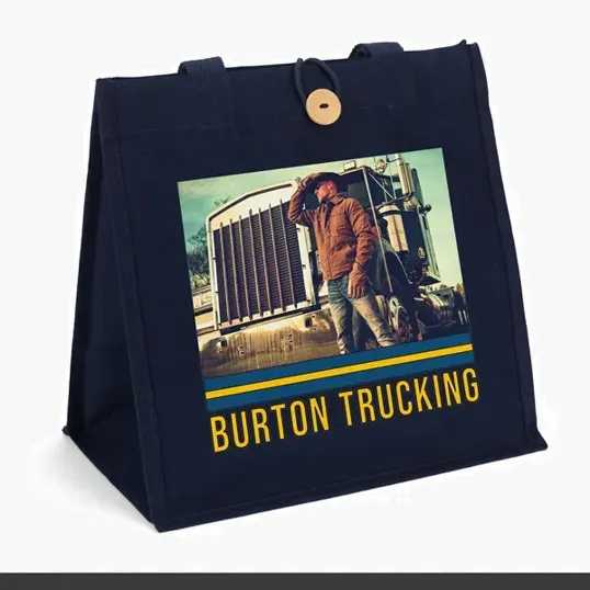 Aurora Cotton Tote with Cotton Twill Handles — view 10