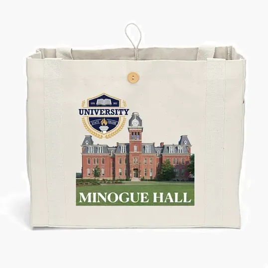 Sandford™ Deluxe Canvas Tote, 14 oz. Cotton — view 3