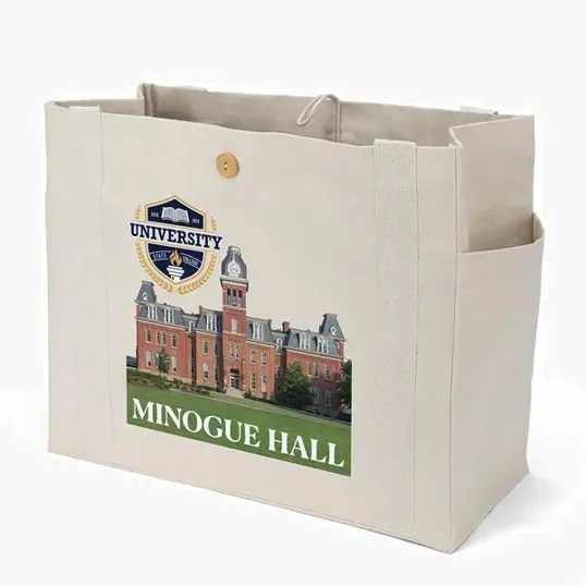 Sandford™ Deluxe Canvas Tote, 14 oz. Cotton — view 7