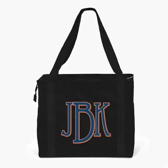 Jeremy™ Deluxe Canvas Zipper-Close Tote — view 2