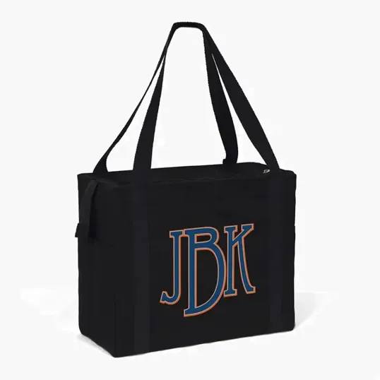 Jeremy™ Deluxe Canvas Zipper-Close Tote — view 3