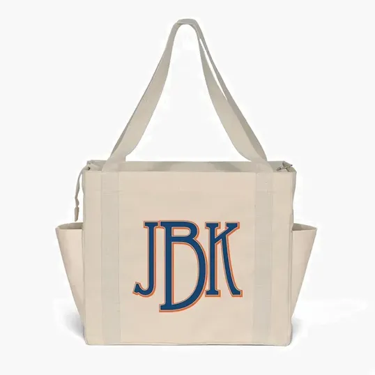 Jeremy™ Deluxe Canvas Zipper-Close Tote — view 9