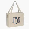Jeremy™ Deluxe Canvas Zipper-Close Tote — view 4