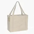 Jeremy™ Deluxe Canvas Zipper-Close Tote — view 8