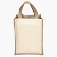 Mimi™ Natural Tote with Cotton and Jute — view 2