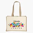 Josephine™ Natural Tote with ColorVista — view 3