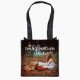 Monet PET Non-Woven Tote with Black Gussets — view 2
