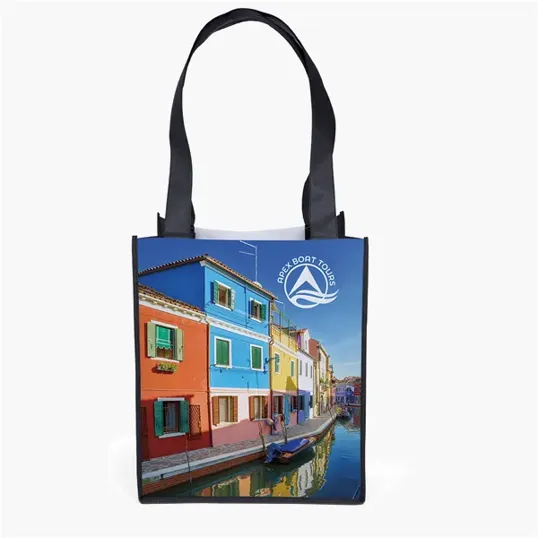 Renoir PET Non-Woven Tote, 13" x 8" x 15" — view 3