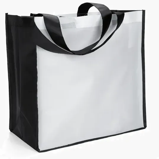 Picasso Polyester Tote with Sublimation — view 4