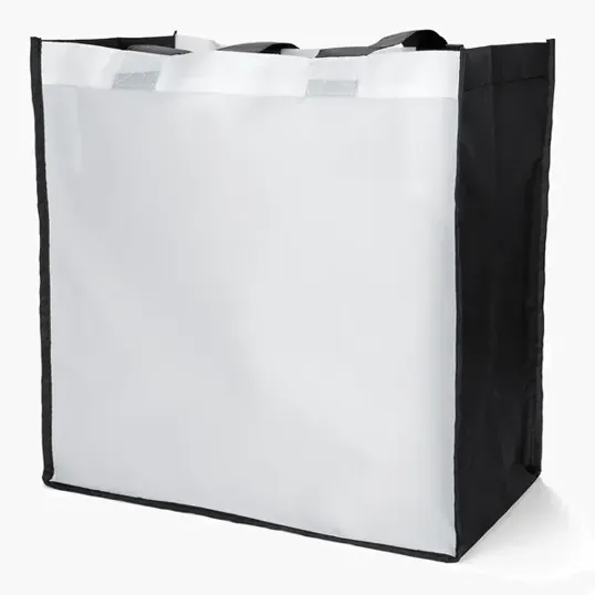 Picasso Polyester Tote with Sublimation — view 6