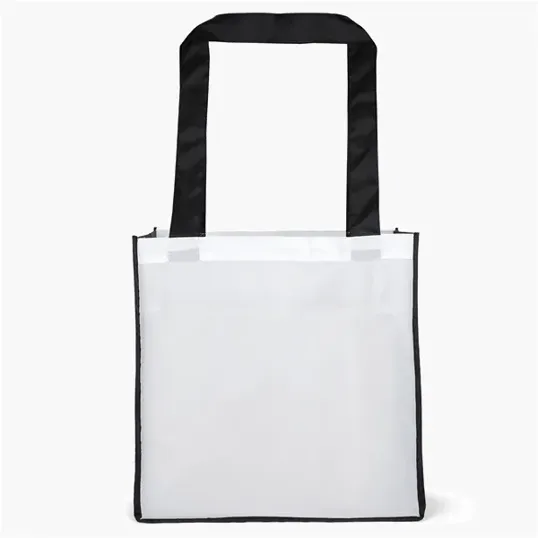 Picasso Polyester Tote with Sublimation — view 2