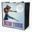 Picasso Polyester Tote with Sublimation — view 5