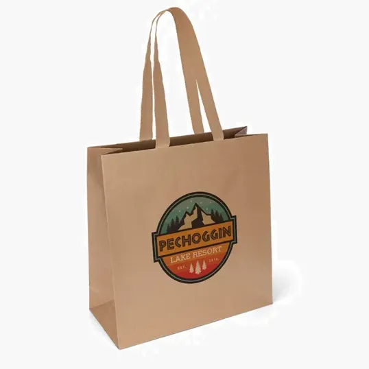 Tuscan™ Eco Matte-Laminated Eurotote, 14" x 14" x 5" — view 2