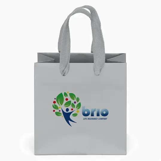 Dublin Matte Eurotote with Woven Handles — view 5