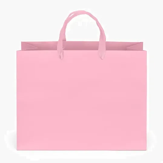 London Matte Eurotote with Woven Handles — view 5