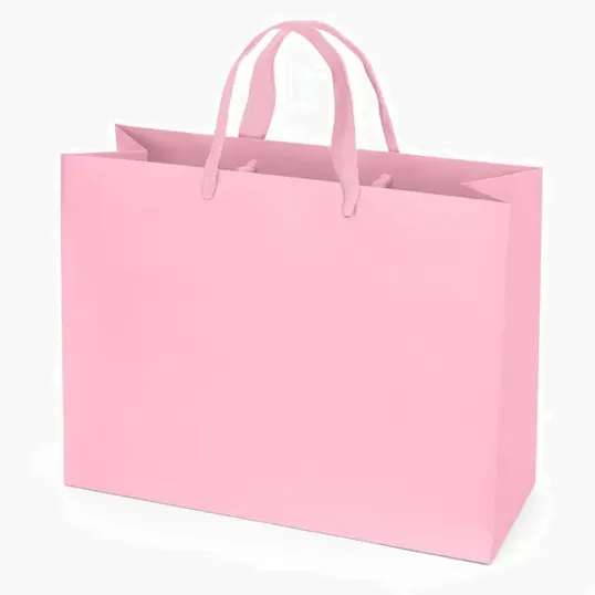 London Matte Eurotote with Woven Handles — view 6