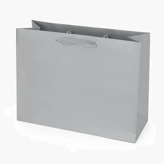 London Matte Eurotote with Woven Handles — view 10