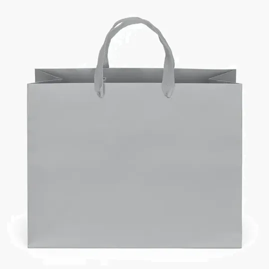 London Matte Eurotote with Woven Handles — view 11