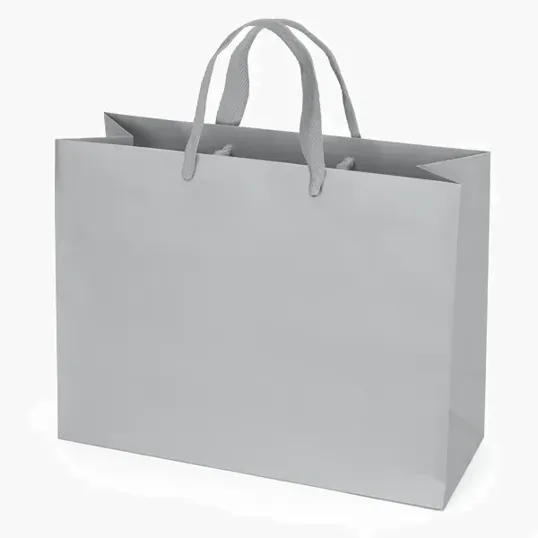 London Matte Eurotote with Woven Handles — view 12