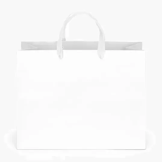 London Matte Eurotote with Woven Handles — view 17
