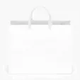 London Matte Eurotote with Woven Handles — view 17