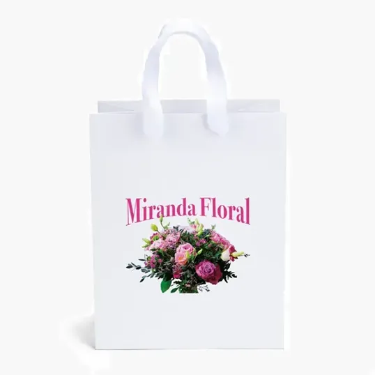 Elizabeth™ Ribbon-Handle Matte Eurotote